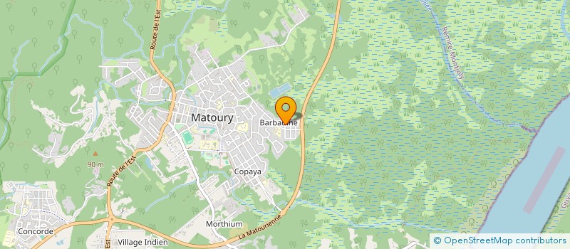 localisation de l'entreprise M PA MAL  MATOURY