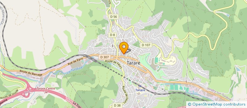 localisation de l'entreprise M PARFUM  TARARE