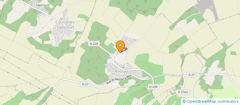 localisation de l'entreprise M PARTNERS  ROSNAY