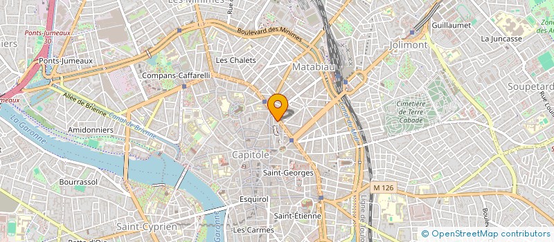 localisation de l'entreprise M PARTNERS IMMO  TOULOUSE