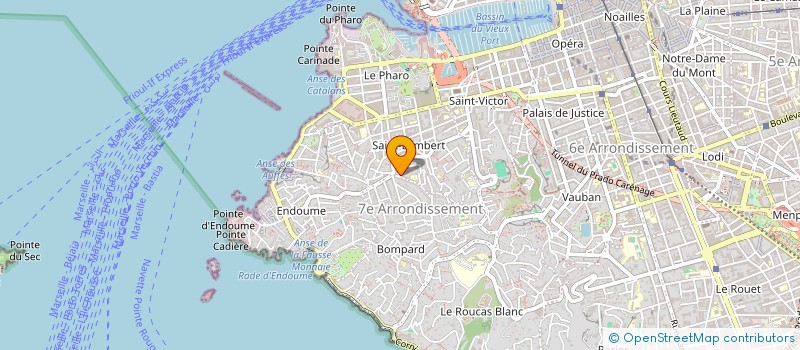 localisation de l'entreprise M PATRIMOINE à MARSEILLE