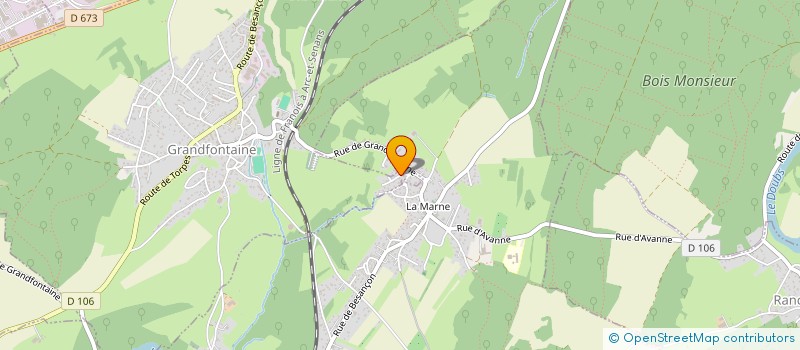 localisation de l'entreprise M PERFORMANCE CONSEIL  MONTFERRAND-LE-CHATEAU