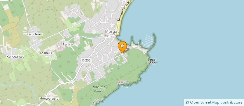 localisation de l'entreprise M.PHICAP à CROZON