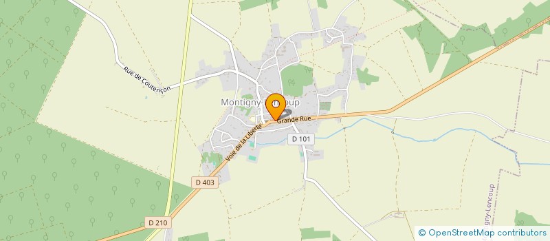 localisation de l'entreprise M'PILATES77  MONTIGNY-LENCOUP