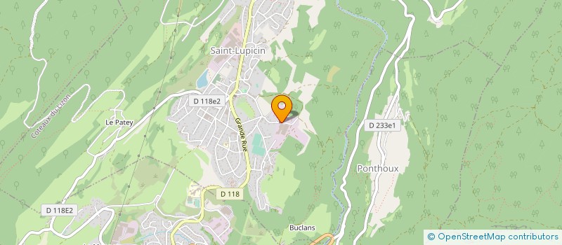 localisation de l'entreprise M. PLASTIQUE PRODUCTION à COTEAUX DU LIZON