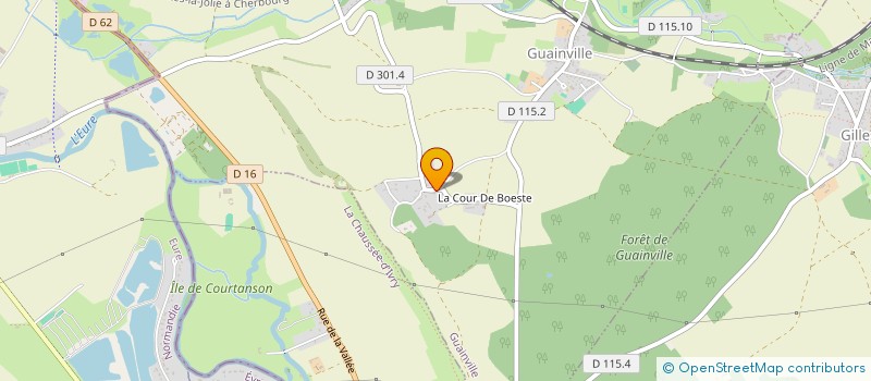 localisation de l'entreprise M.PLOMBERIE à GUAINVILLE