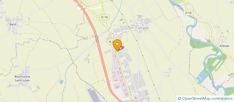 localisation de l'entreprise M PROTEGE  CHANIAT