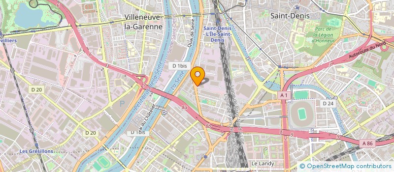 localisation de l'entreprise M PV VITRAC  MONTLHERY