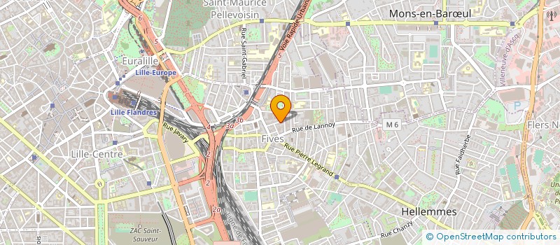 localisation de l'entreprise M'PY à LILLE