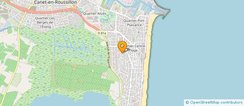 localisation de l'entreprise M'PYC  CANET-EN-ROUSSILLON