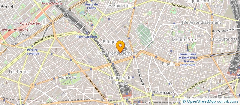 localisation de l'entreprise M.R à PARIS