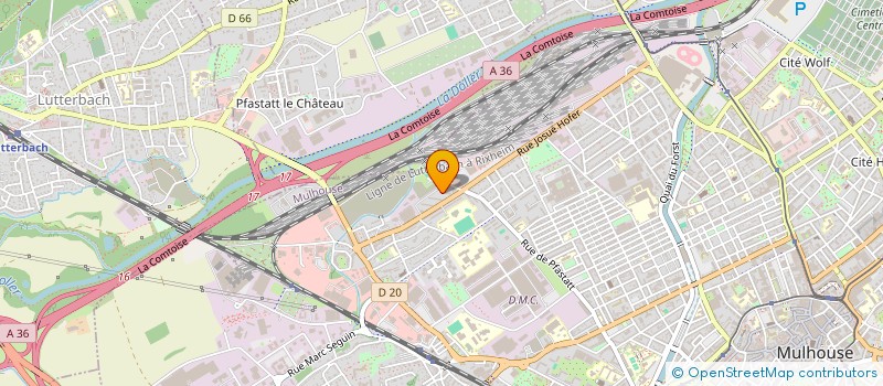 localisation de l'entreprise M.R 71  WALDIGHOFEN