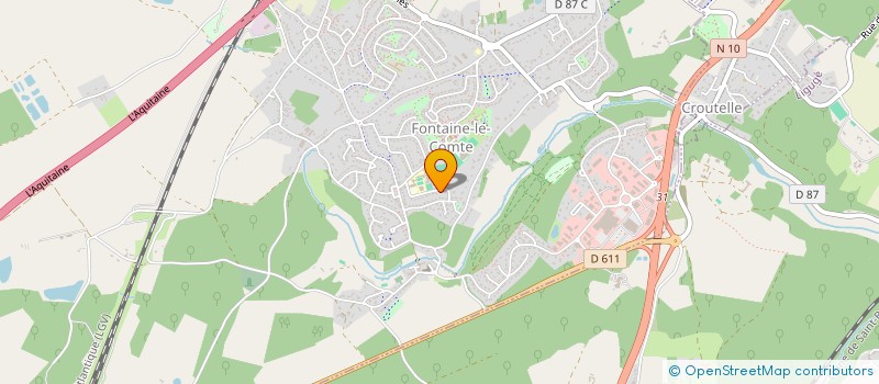 localisation de l'entreprise M&R  FONTAINE-LE-COMTE