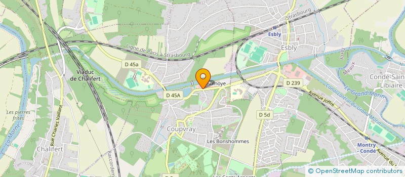 localisation de l'entreprise M R C SARL à COUPVRAY