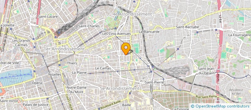 localisation de l'entreprise M.R.CH à MARSEILLE