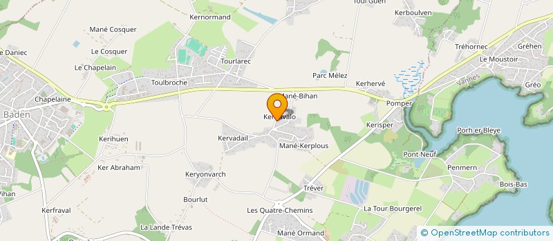 localisation de l'entreprise M.R. CLIMATIC  BADEN