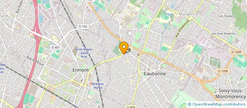localisation de l'entreprise M R CONCEPT à EAUBONNE