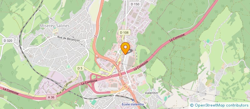 localisation de l'entreprise M.R CONCEPTS  ECOLE-VALENTIN