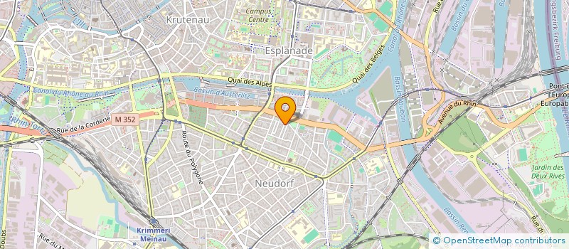 localisation de l'entreprise M.R. CONSULTING à STRASBOURG