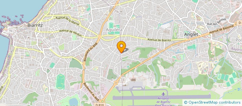 localisation de l'entreprise M&R CONSULTING à BIARRITZ