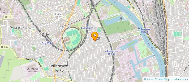 localisation de l'entreprise M R DECO  VILLENEUVE-LE-ROI