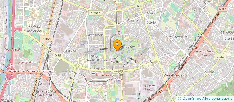 localisation de l'entreprise M.R.ETANCHEITE  GRENOBLE