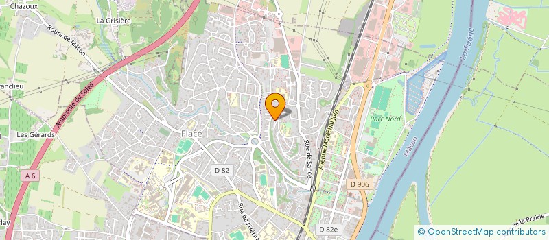 localisation de l'entreprise M.R FACADES  MACON