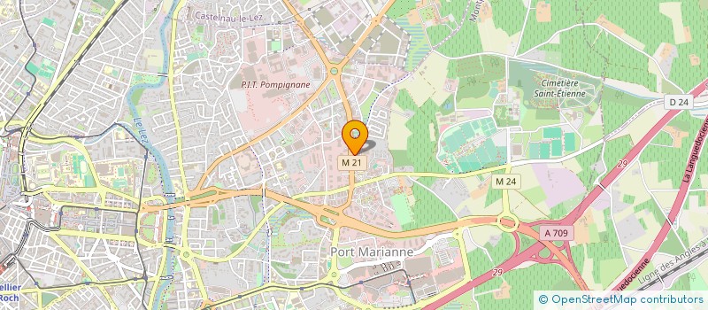 localisation de l'entreprise M.R.GENCE SARL à MONTPELLIER