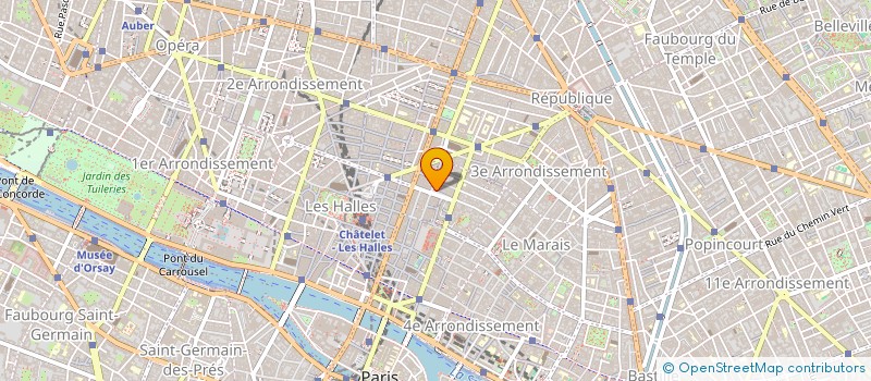 localisation de l'entreprise M-R-H  PARIS