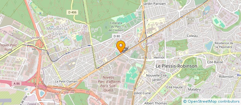 localisation de l'entreprise M.R HAPPY  CLAMART