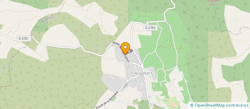 localisation de l'entreprise M.R HOLDING  ARGELLIERS