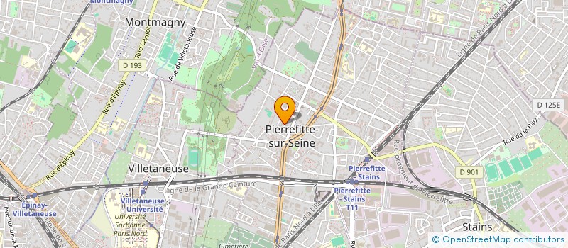 localisation de l'entreprise M R I à PIERREFITTE-SUR-SEINE