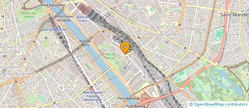 localisation de l'entreprise M.R.I. BATISSEUR CONSEIL à PARIS