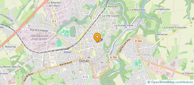 localisation de l'entreprise M.R. INVEST  DINARD