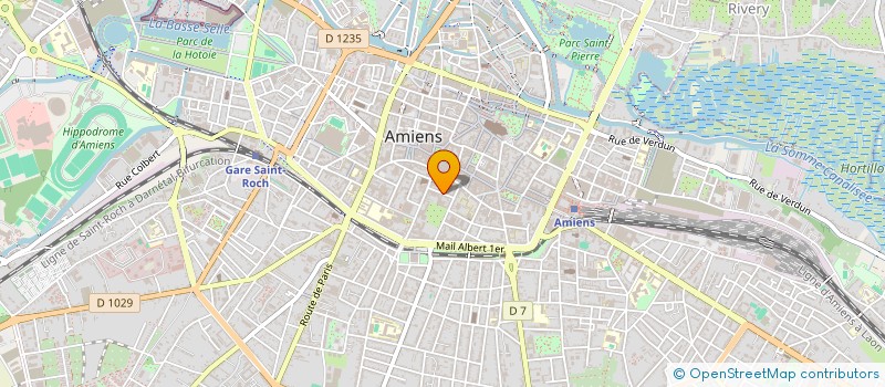 localisation de l'entreprise M.R. INVESTISSEMENT à AMIENS