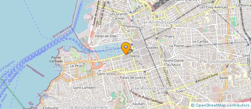 localisation de l'entreprise M.R.N à MARSEILLE