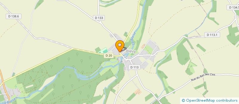 localisation de l'entreprise M R P E à MAILLEBOIS