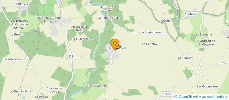localisation de l'entreprise M.R. PLASTICS à THILOUZE