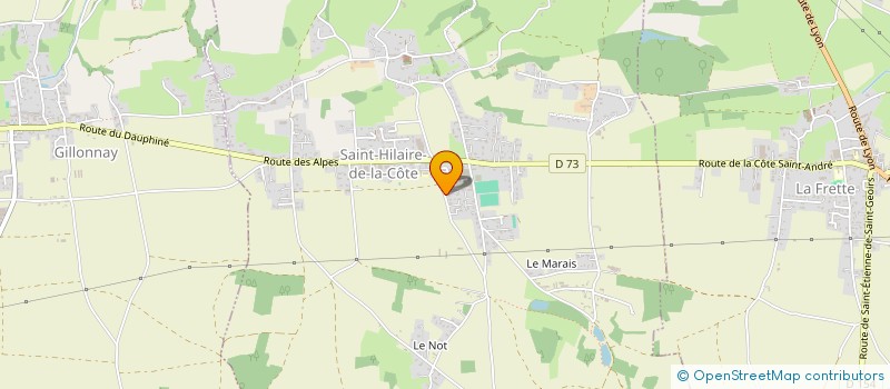 localisation de l'entreprise M.R PLOMBERIE  SAINT-HILAIRE-DE-LA-COTE