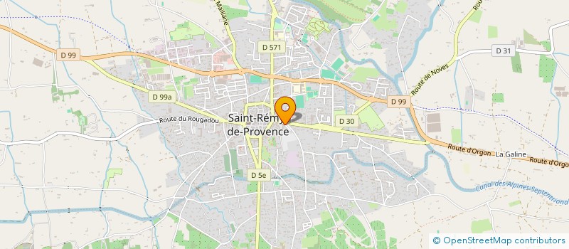 localisation de l'entreprise M.R.S à SAINT-REMY-DE-PROVENCE