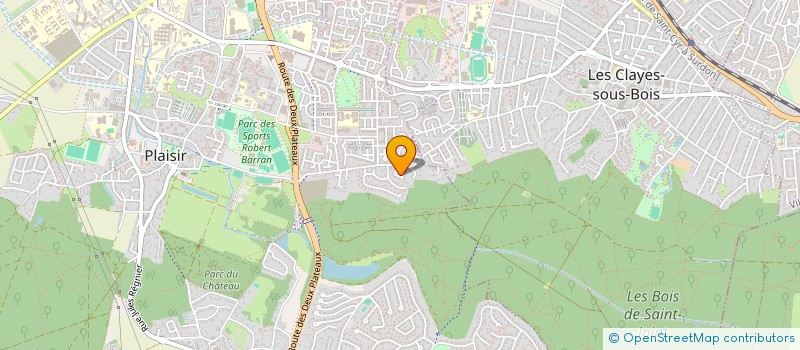 localisation de l'entreprise M.R.S GROUPE à PLAISIR