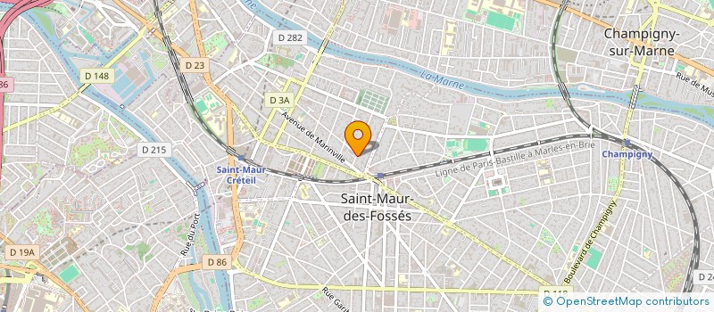 localisation de l'entreprise M&R'S HERITAGE à SAINT-MAUR-DES-FOSSES
