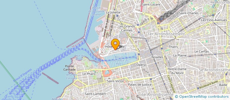 localisation de l'entreprise M.R.S. SERVICES à MARSEILLE