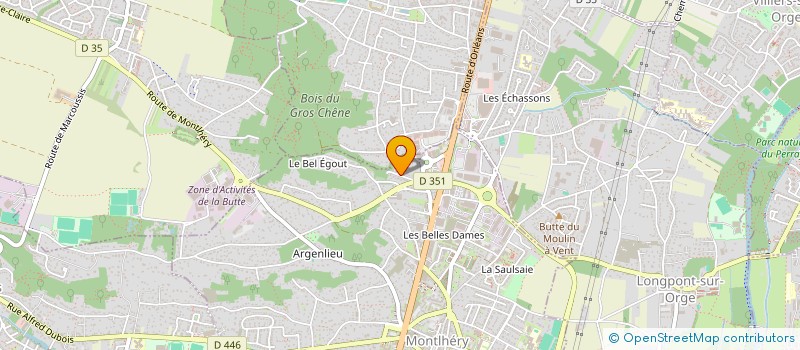 localisation de l'entreprise M R S T P à MONTLHERY