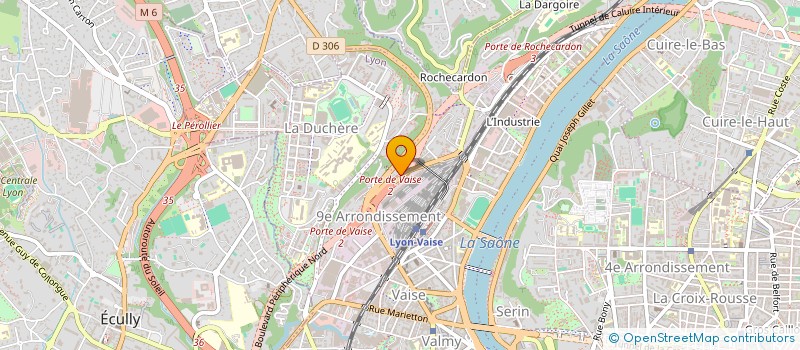 localisation de l'entreprise M&R SERVICES à LYON