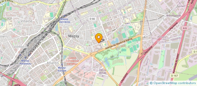 localisation de l'entreprise M'RABET à MASSY