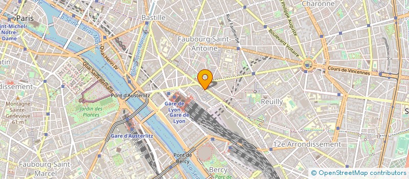 localisation de l'entreprise M REGION DEVELOPPEMENT  PARIS