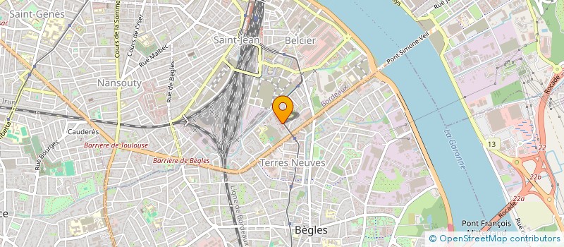 localisation de l'entreprise M REMI BOUSQUET ET MME LAURE LEBRIAT à BORDEAUX