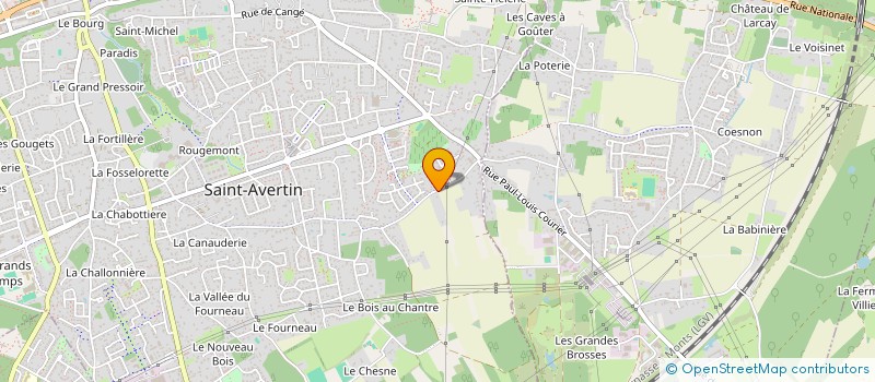 localisation de l'entreprise M+RENOV  SAINT-AVERTIN