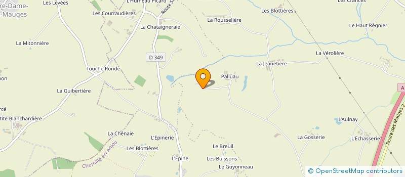 localisation de l'entreprise M RENOV à CHEMILLE-EN-ANJOU